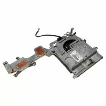 Illustration depicting HP Pavilion dv9000 CPU Heatsink with Cooling Fan 448016-001
