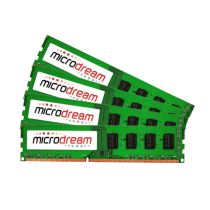 Illustration depicting 4x 1GB RAM DDR3 PC3-8500U 1066MHz DIMM 240Pin NON-ECC Desktop PC Memory : MicroDream.co.uk