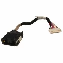 Illustration depicting Lenovo ThinkPad T540p DC Power Socket with Cable 50.4LO05.001 : MicroDream.co.uk