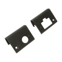 Illustration depicting Dell Latitude 5490 Left and Right Hinge Covers