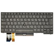 Lenovo ThinkPad 5N20V44216 UK Backlit Keyboard front view
