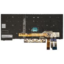 Lenovo ThinkPad 5N20V44216 UK Backlit Keyboard front view
