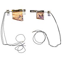 Illustration depicting HP EliteBook 8470p WiFi Wireless Aerial Antenna Cables Set
