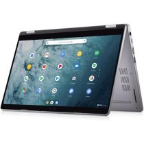 Dell Latitude 5300 2-in-1 13.3 Inch Touchscreen Laptop in Tent Mode Front Angle