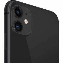 Apple iPhone 11 Black 64GB Unlocked – front and back view