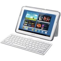 Illustration depicting Samsung BKB-10 Bluetooth Keyboard for Tablet Phone (UK QWERTY) : MicroDream.co.uk