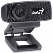 Genius FaceCam 1000X 720P HD Webcam with Microphone (USB, Built‐in sensitive microphone)