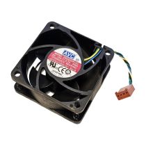 Illustration depicting AVC DS06025R12U 4 Pin Case Cooling Fan 60mm 25mm 672602-001