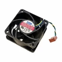 Illustration depicting AVC DS06025R12U 4 Pin Case Cooling Fan 60mm 25mm 672602-001