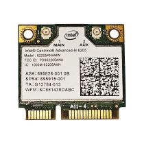 Illustration depicting Intel Centrino Advanced-N 6205 Wireless WiFi Mini PCI-e Card 695915-001 695826-001