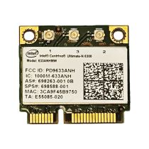 Illustration depicting Intel Centrino Ultimate-N 6300 633ANHMW Wireless Wi-Fi Card 698588-001 : MicroDream.co.uk