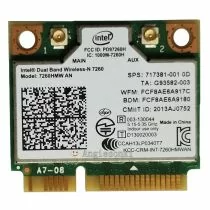 HP EliteBook 840 G1 WiFi Wireless Board Card 7260HMW AN 717381-001