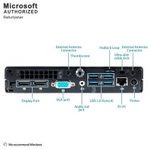 HP EliteDesk 800 G1 Mini PC i5-4570T 8GB 128GB SSD