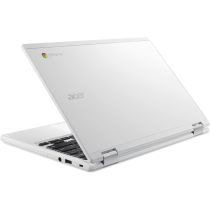 Acer Chromebook 11 CB3-132 white laptop open front view showing 11.6 inch HD display