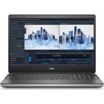 Dell Precision 7550 15.6 inch mobile workstation front view with FHD display
