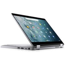 Dell Latitude 5300 2-in-1 13.3 Inch Touchscreen Laptop in Tent Mode Front Angle