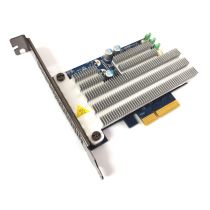 HP 742006-005 Z Turbo Drive G2 adapter card angled view