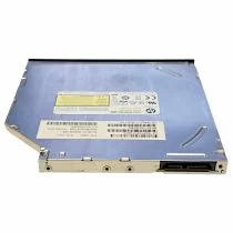 HP DU-8AESH DVD/CD Rewritable Slim 9mm SATA Optical Drive 762432-800 – front view

