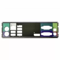 Illustration depicting Dell OptiPlex 790 DT MT Motherboard I/O Shield Backplate : MicroDream.co.uk