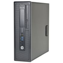 HP EliteDesk 800 G1 SFF Quad Core i5-4570 3.20GHz 8GB 1TB DVDRW WiFi Windows 10 Professional Desktop PC Computer