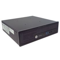 HP EliteDesk 800 G1 Ultra Slim refurbished desktop front view with slim design