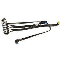 Illustration depicting HP EliteDesk 800 G2 SFF Front I/O USB and Audio Board Assembly 804290-001 : MicroDream.co.uk