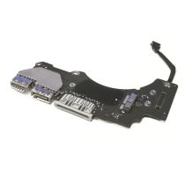 Illustration depicting Apple MacBook Pro A1502 I/O USB Card Reader Board with Cable 820-00012-A : MicroDream.co.uk