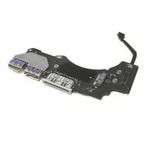 Illustration depicting Apple MacBook Pro A1502 I/O USB Card Reader Board with Cable 820-00012-A : MicroDream.co.uk