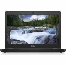Dell Latitude 5490 business laptop front view with 14-inch HD display Windows 11 Pro