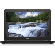 Dell Latitude 5490 business laptop front view with 14-inch HD display Windows 11 Pro
