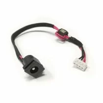 Illustration depicting Toshiba Equium Satellite A100 DC Power Socket Port Cable : MicroDream.co.uk