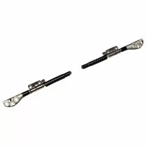 Apple MacBook Pro A1286 left and right hinge set front view