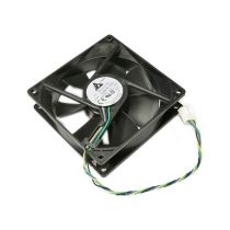 Illustration depicting Delta Electronics AUB0912VH 4 Pin PC Cooling Fan 92mm x 25mm