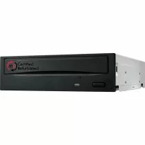 Illustration depicting Black DVD-Rom Internal 5.25" SATA Optical Drive for Desktop PC Computer  : MicroDream.co.uk