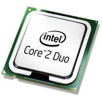 Illustration depicting Intel Core 2 Duo E6550 2.33GHz Socket 775 4M 1333 CPU Processor SLA9X : MicroDream.co.uk