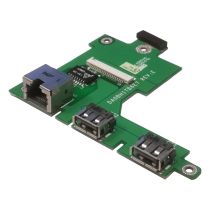 Toshiba Satellite Pro L100 USB Port and Ethernet RJ45 LAN Port Board DA0BH1TB6E7