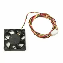 Illustration depicting AVC DS040R12U Hydraulic Bearing 3 Pin PC Case Fan 40mm x 10mm