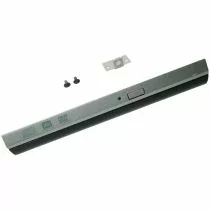 Illustration depicting Dell Latitude E5530 Optical Disk Drive ODD Faceplate Bezel with Bracket : MicroDream.co.uk