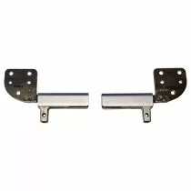 Illustration depicting Dell Latitude E6420 Left & Right Hinge Set : MicroDream.co.uk