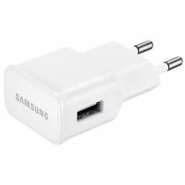 Genuine Samsung EU 2 Pin USB Charger EP-TA12EWE 5V 2.0A