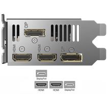 Gigabyte RTX 3050 Low Profile Bracket for Video Graphics Card HDMI DisplayPort