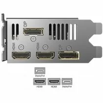 Gigabyte RTX 3050 Low Profile Bracket for Video Graphics Card HDMI DisplayPort