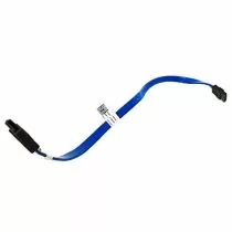 Illustration depicting 30CM Blue SATA Cable from Dell OptiPlex 390 3010 USFF H3G3H 0H3G3H : MicroDream.co.uk