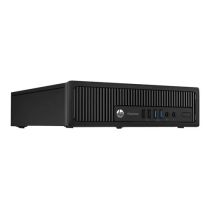 HP EliteDesk 800 G1 Ultra Slim refurbished desktop front view with slim design