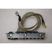 Illustration depicting HP Pavilion a6000 Audio USB Ports Panel 15051-T1