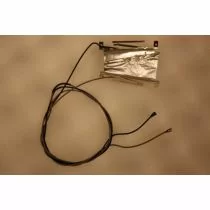 Illustration depicting Sony Vaio VGN-NW WiFi Wireless Aerial Antenna Set 603-0001-4501 : MicroDream.co.uk