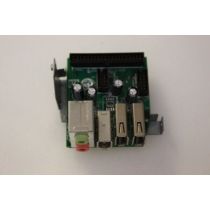 Illustration depicting Dell Dimension 5150C Audio USB Firewire K8841 0K8841