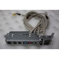 Illustration depicting HP Pavilion t3000 a1000 Front USB Firewire Audio Ports Panel 5731491201