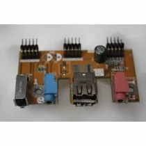 Illustration depicting Compaq Presario S0000 USB Audio Firewire Board  : MicroDream.co.uk