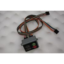 Illustration depicting Philips iQon Tecs03 Front USB Audio Panel Ports